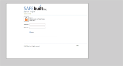 Desktop Screenshot of portal.safebuilt.com